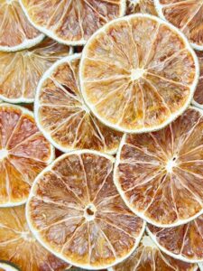 slice dried seedless lime