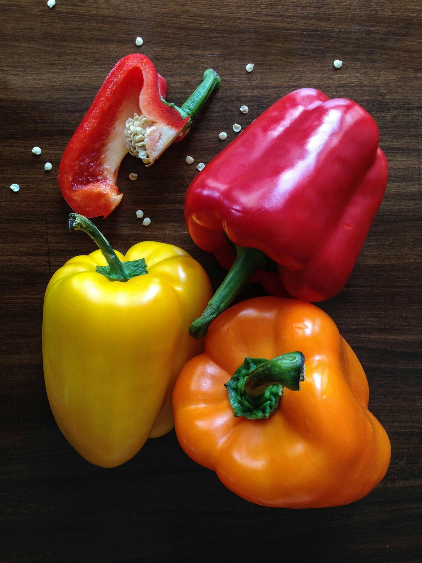 Fresh red chili peppers for Malaysia 