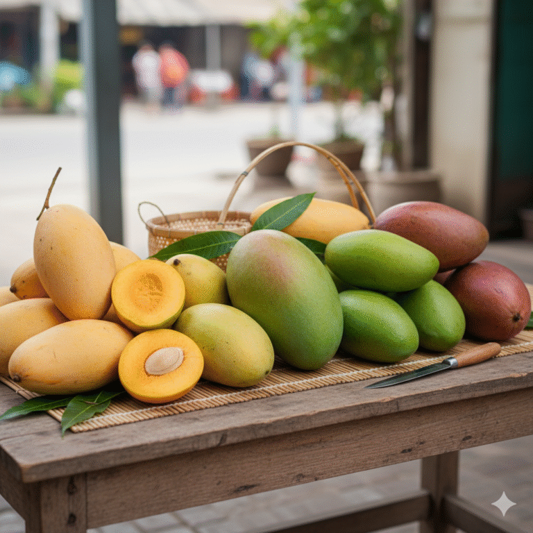 vietnamese mango rising with the title king of fruits